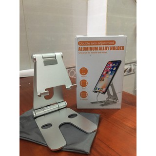 Đế đỡ điện thoại, máy tính bảng hợp kim nhôm chắc chắn