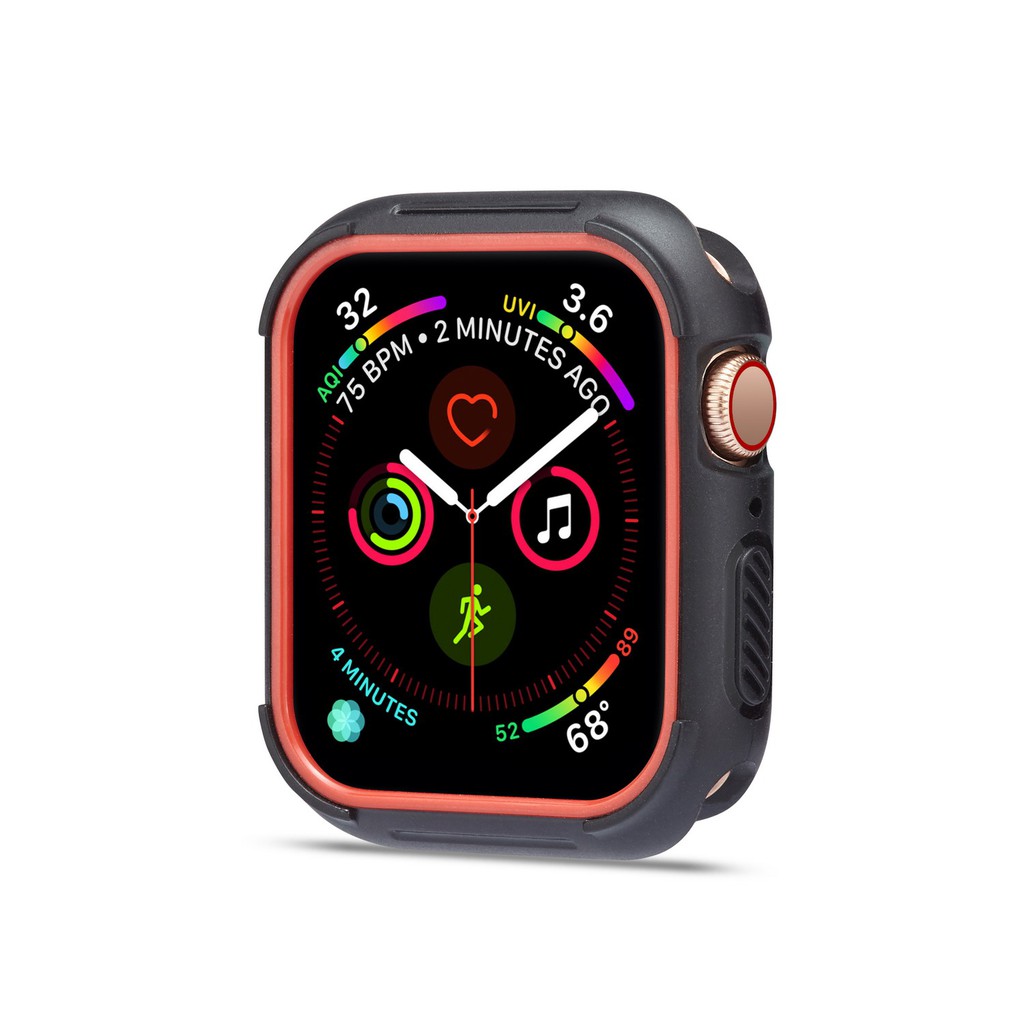 【Apple Watch Case】Apple Watch Series 6 se 5 4 3 2 1 Ốp nhựa TPU nhiều màu cho đồng hồ 38mm 42mm 40mm 44mm