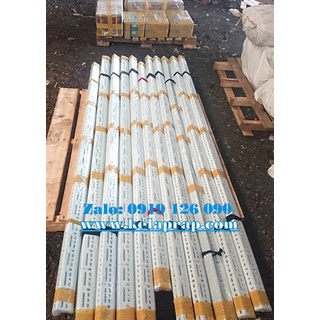 Combo 3 thanh Thép lỗ V3x5 hoặc V4x4, dày 2ly đúng.
