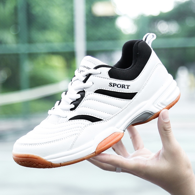 Giày Thể Thao Chơi Cầu Lông / Tennis Chống Trượt Cỡ Lớn 38-48 Chuyên Nghiệp
