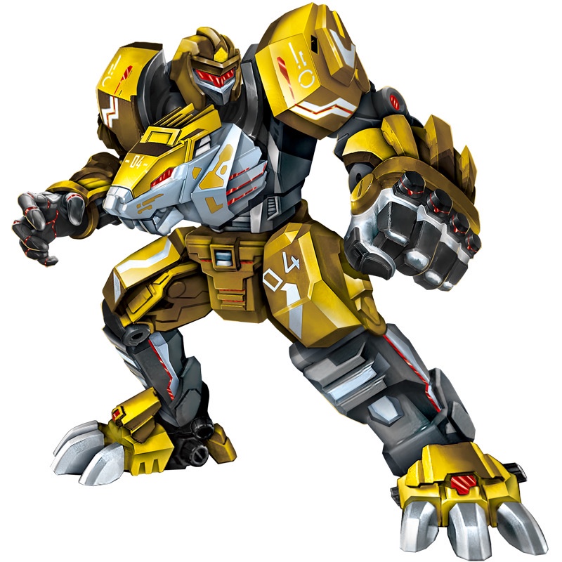 Mô hình đồ chơi robot biến hình 4 trong 1 bằng hợp kim