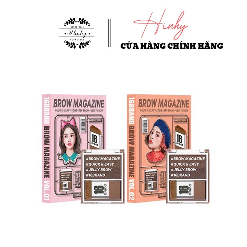 Bột Tán Lông Mày 16Brand