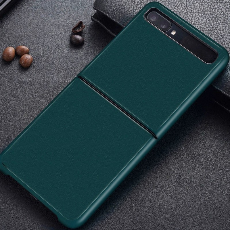 Ốp điện thoại gập chất liệu da PU dành cho Samsung Galaxy Z Flip | BigBuy360 - bigbuy360.vn