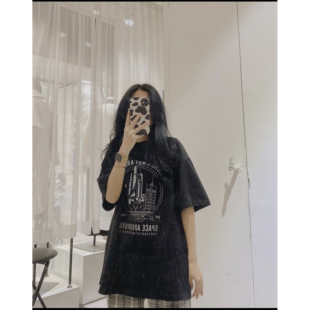 Bộ Áo Phông Space + Quần Cul Kẻ Caro 🎁 Nana's House - FREESHIP 🎁 Set quần culottes nữ ống suông và áo thun Ulzzang nữ | BigBuy360 - bigbuy360.vn