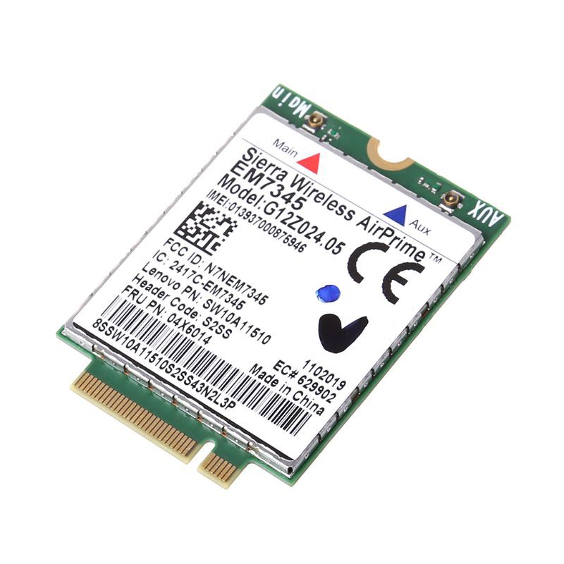 Card Wifi Không Dây Em7345 4g Lte Cho Lenovo Thinkpad 04x6092 04x6015 04x6014 Sierra | BigBuy360 - bigbuy360.vn