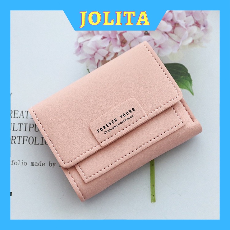 Ví bỏ túi mini nhỏ gọn cute dễ thương thời trang cao cấp Hàn quốc đi chơi giá rẻ JOLITA VN25
