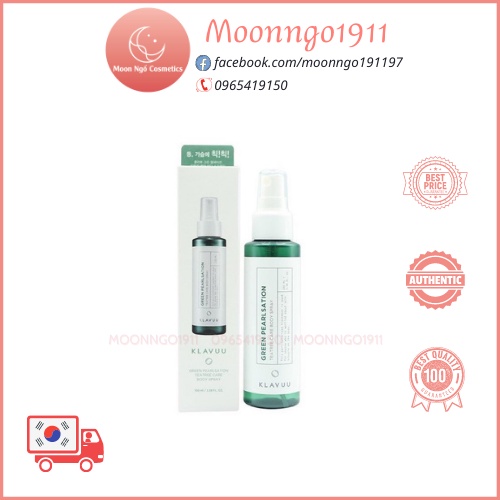 Xịt Mụn Lưng Tràm Trà Klavuu  100ml