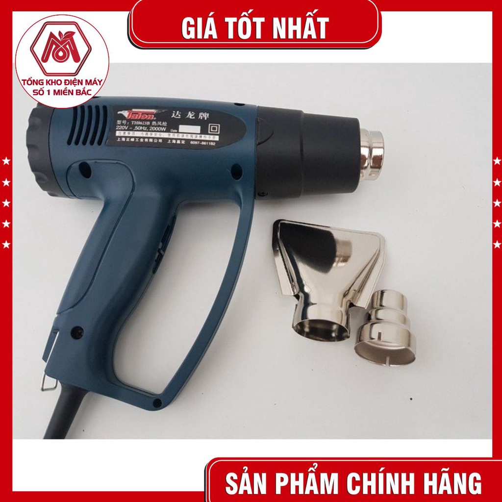 Máy khò nóng Talon cầm tay 2000W - khò nhiệt màng co bọc giỏ quà Tết, gói hàng Trung Thu.