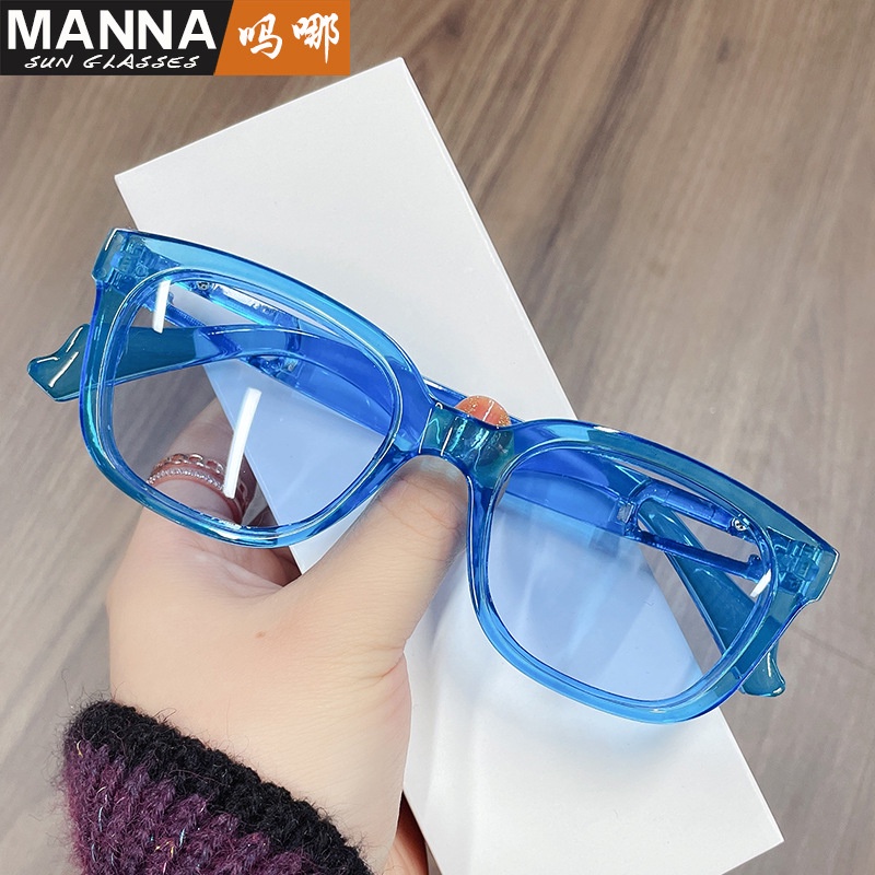 Kính Mát Gọng Vuông Nhỏ Bằng Kim Loại Thời Trang Cổ Điển Cho Nữ