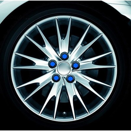 Nắp Chụp Silicon silicone bulong tán ốc mâm đúc lazang trục bánh xe hơi ô tô 21mm bảo vệ trang trí Toyota Vios Innova