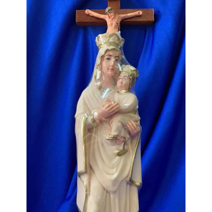 Tượng công giáo-Tượng đức mẹ hằng cứu giúp cao 28cm Mary Help of Christians