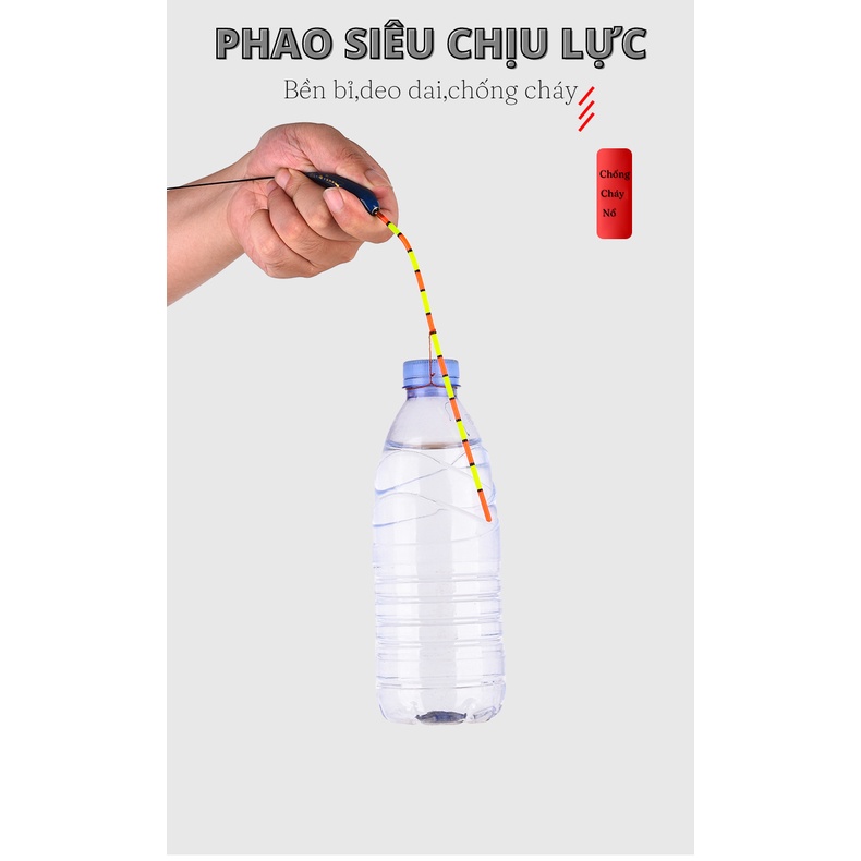 Phao Câu Đài tăm to Chu Nguyệt , ngọn 2.9mm , nhìn rõ hơn , chống lóa mắt , mỏi mắt cao cấp ( đồ câu coye )