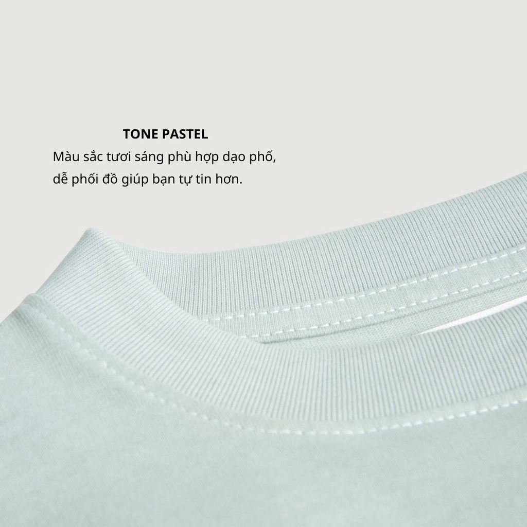 Áo thun DayM | RENEWAL - Form Âu, oversize, 100% cotton