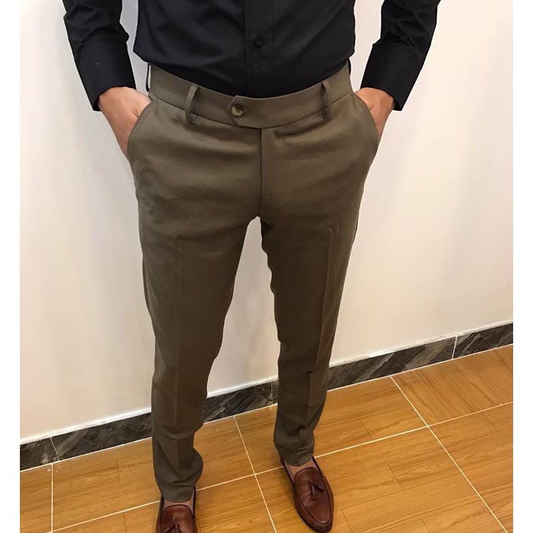 QUẦN TÂY ÂU CHẤT VẢI CO DÃN KHÔNG NHĂN FROM ÔM DÁNG CHUẨN MEN 2020 !!! | BigBuy360 - bigbuy360.vn