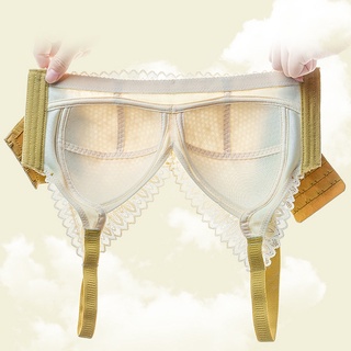 Áo Lót Nâng Ngực Phối Ren Hoa Thiết Kế Cài Trước Quyến Rũ