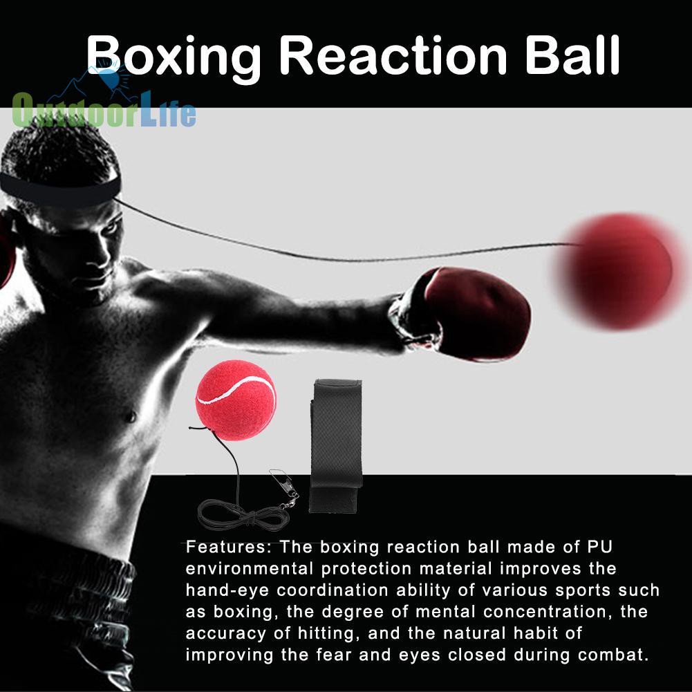 Bóng tennis đấm phản xạ luyện tập boxing