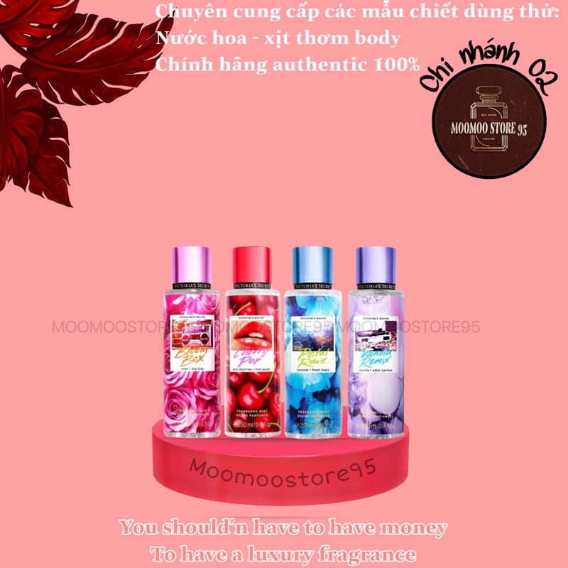 Xịt Thơm Body Mist Victoria’s Secret - PETAL RAVE ᵐᵒᵒˢᵗᵒʳᵉ⁶⁹⁶⁹🌿