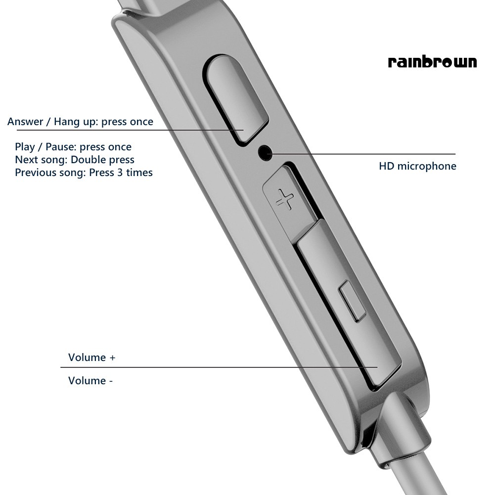 Tai Nghe Nhét Tai Thể Thao Có Dây 3.5mm Âm Thanh Siêu Trầm 6d / Rej / T660