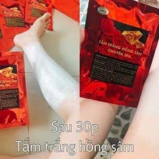 Tăm Trắng Chuyên Spa Hồng Sâm