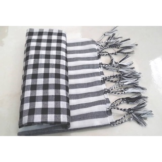 Khăn rằn cambodia 1m7*70cm cotton mềm có tua rua cao cấp