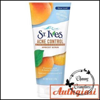 Tẩy da chết ST. Ives Mỹ Đào Mơ, Lúa Mạch 170g