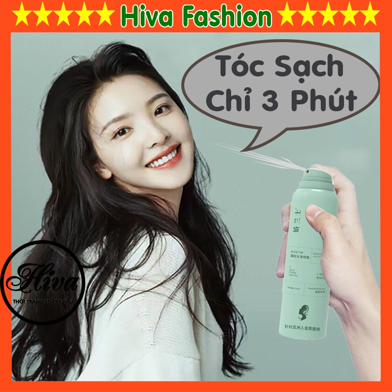 Sỉ xịt gội đầu khô nội địa trung 3 tầng hương nước hoa bồng bềnh suốt 8 tiếng tự nhiên không dầu bết dính