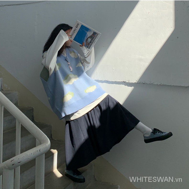 [FashionRN15 code immediately returns 15K coins from 99K] Cute sleeveless lady ceiling sweater | BigBuy360 - bigbuy360.vn