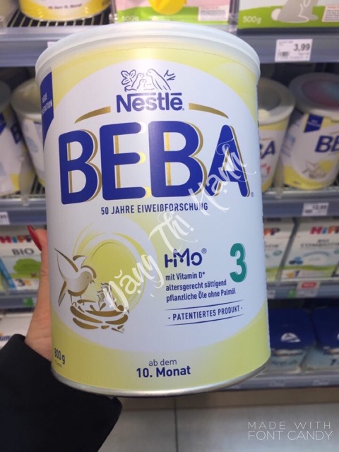 Sữa Beba Nestle Optipro xách tay Đức 800gr