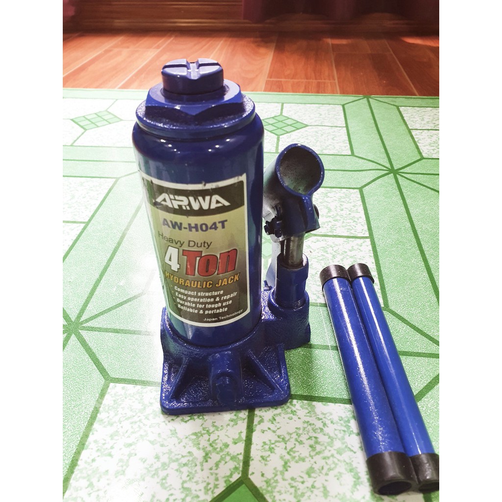 Kích thủy lực Arwa 4 tấn - Hàng chính hãng, bảo hành 3 tháng