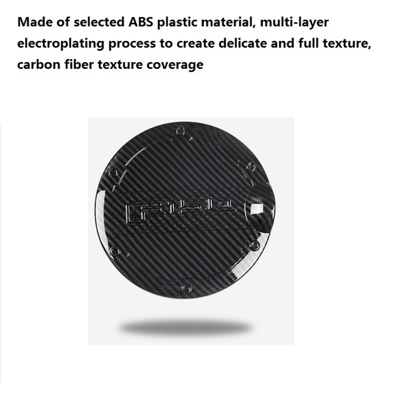Nắp Đậy Bình Nhiên Liệu Bằng Sợi Carbon Cho Ford F150 F-150 Raptor 2015-2020