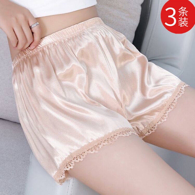 Quần short an toàn dáng rộng phối ren chống lộ hàng mới cho nữ