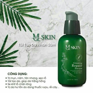 Tái tạo da nhân sâm mskin
