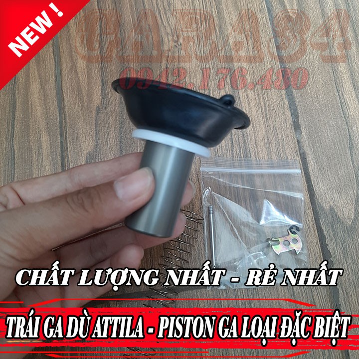 TRÁI GA DÙ - PISTON GA DÙ ATTILA CHUẨN ZIN HÀNG TỐT