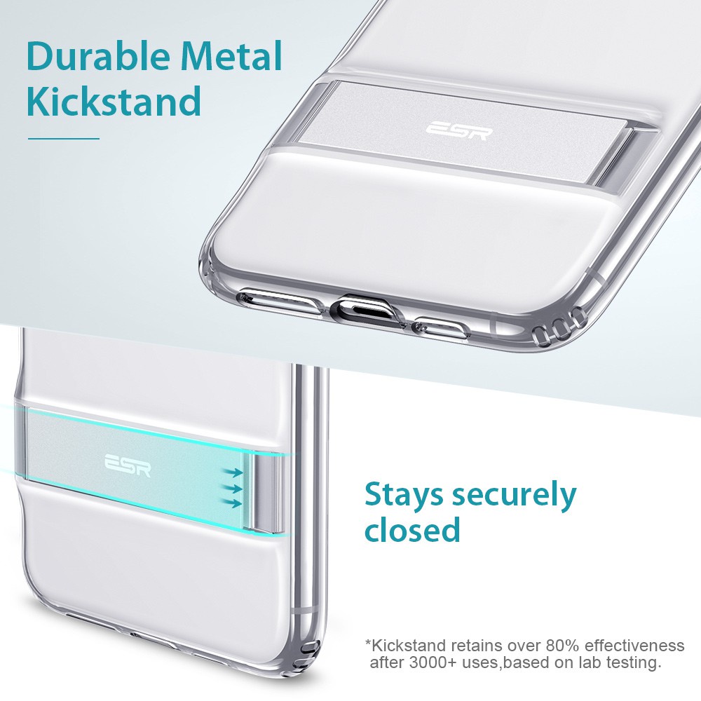 ESR Soft TPU Phone Case with Metal Holder for iPhone 11 Pro/11 Pro Max