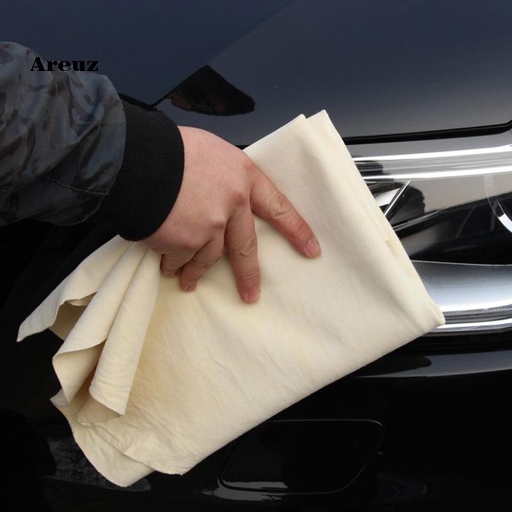 Khăn Lau Xe Hơi Mềm Như Da Nai Tự Nhiên Thấm Hút Tốt