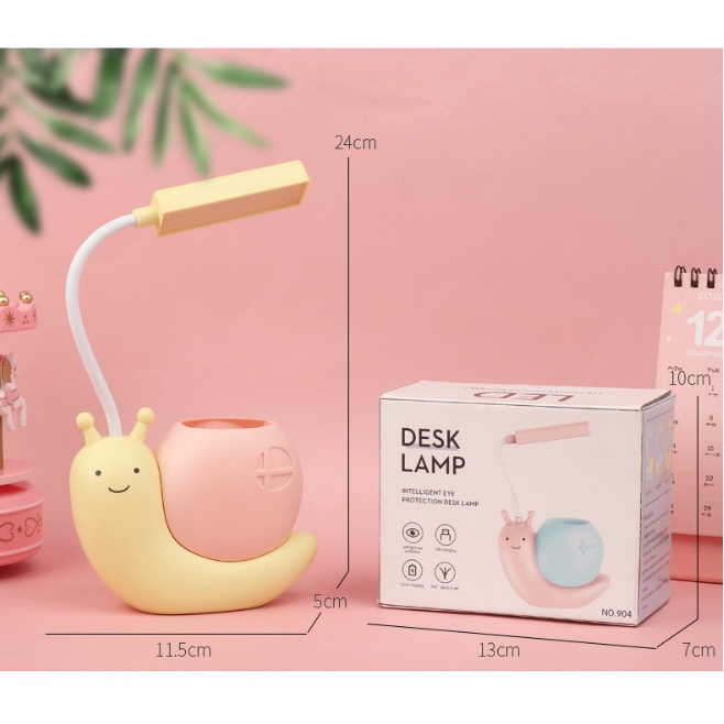 Đèn học, đèn ngủ ốc sên mới nhất 2022
