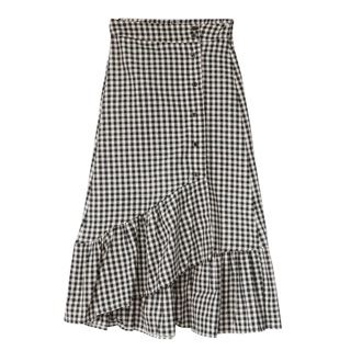 (order - k có sẵn) Chân váy đuôi cá caro hothit - ảnh thật ơ cuối