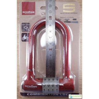 Ổ KHÓA SỐ DẠ QUANG CÀNG DÀI SCHONE SC-802 ( ĐỎ )