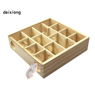 Đồ chơi mê cung gỗ cho chuột hamster