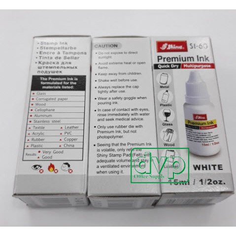 Mực đóng chuyên dụng - đóng lên mọi chất liệu Shiny SI Stamp Pad Premium Ink