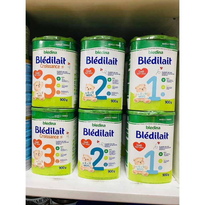 Sữa bột Bledilait 900gr nội địa Pháp số 1,2,3