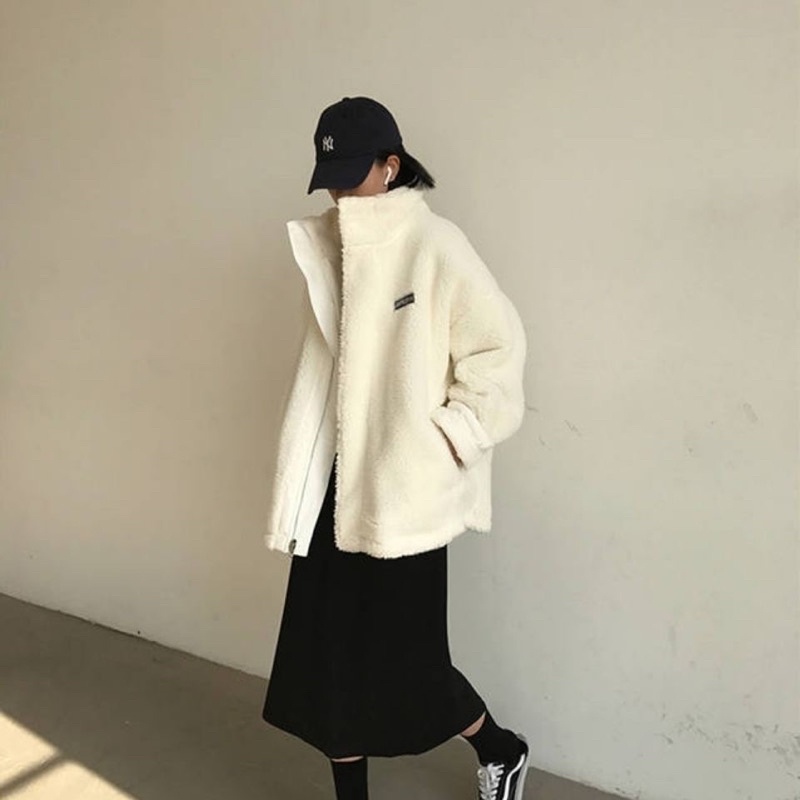 [Order] Áo khoác lông mặc được 2 mặt, thời trang, phong cách hàn quốc | BigBuy360 - bigbuy360.vn