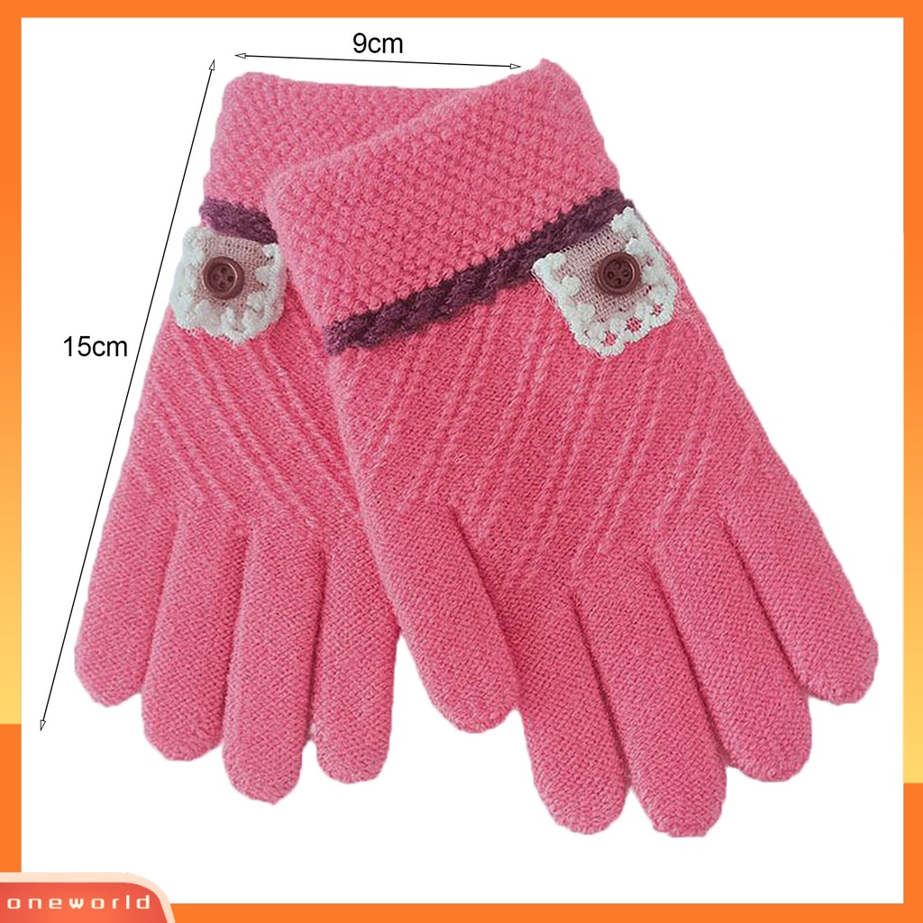 |Áo Thun In Hình ONEOR Thời Trang Năng Động| 1 Đôi Găng Tay Giữ Ấm Thân Thiện Với Da Cho Trẻ Em