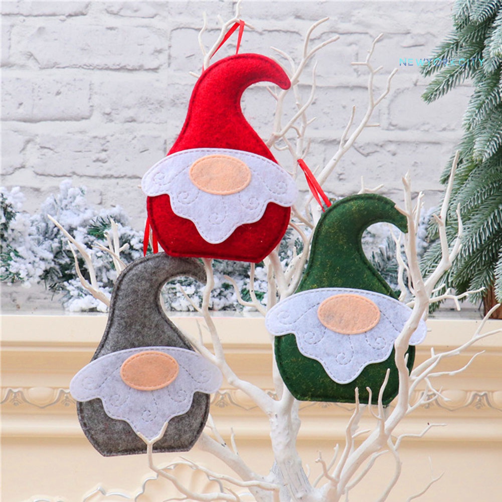 Phụ Kiện Treo Trang Trí Giáng Sinh Hình Tuần Lộc / Ông Già Noel