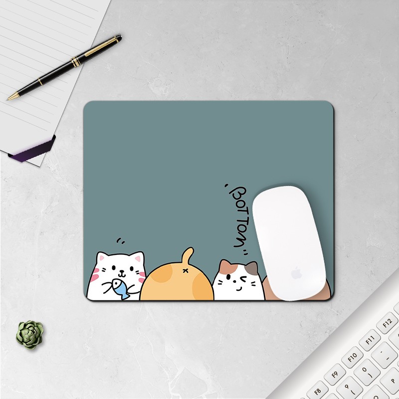 Miếng lót chuột bàn phím máy tính chống nước 26*21 họa tiết hoạt hình | BigBuy360 - bigbuy360.vn