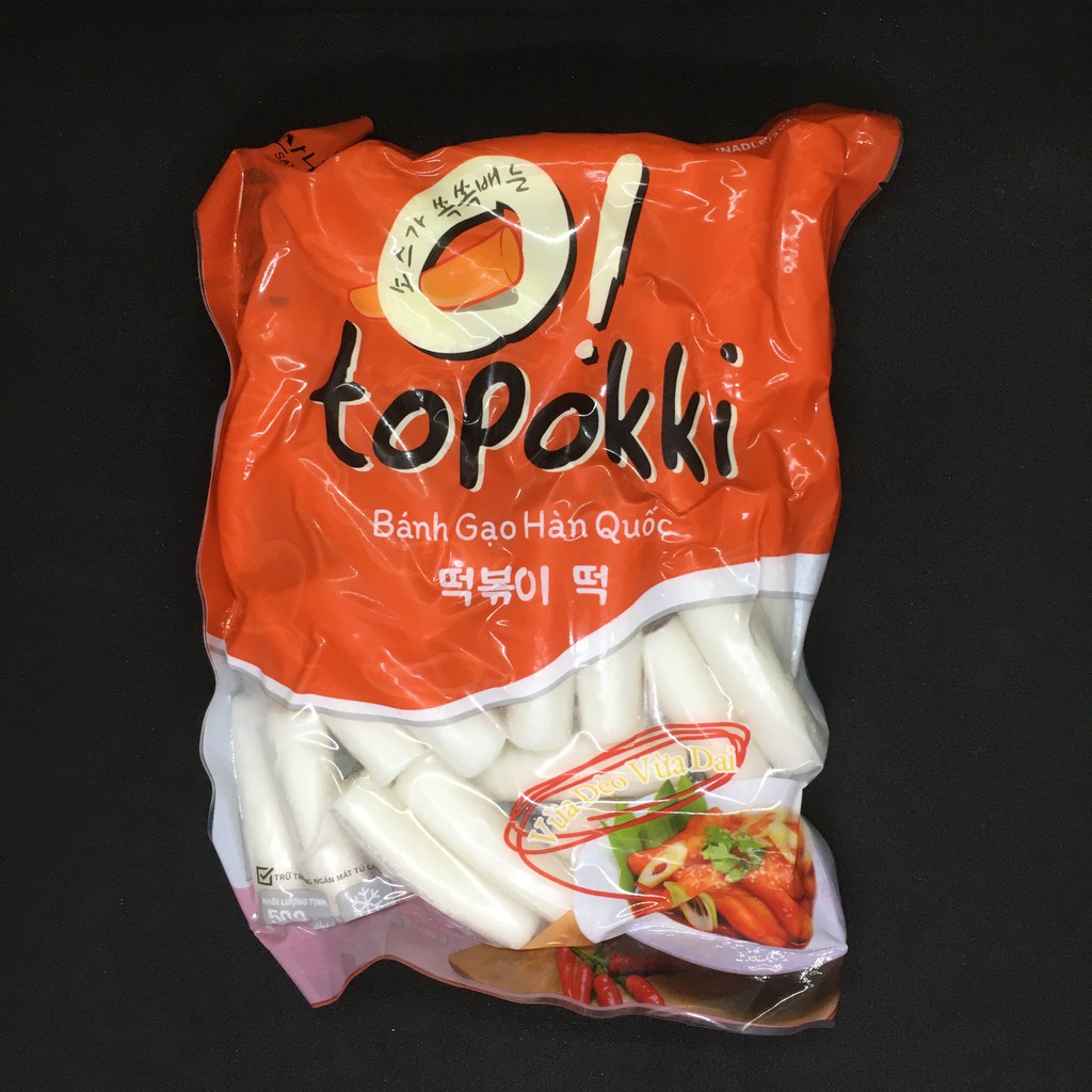 Bánh Gạo Cắt Khúc Truyền Thống Sanadle Hàn Quốc Gói 500g