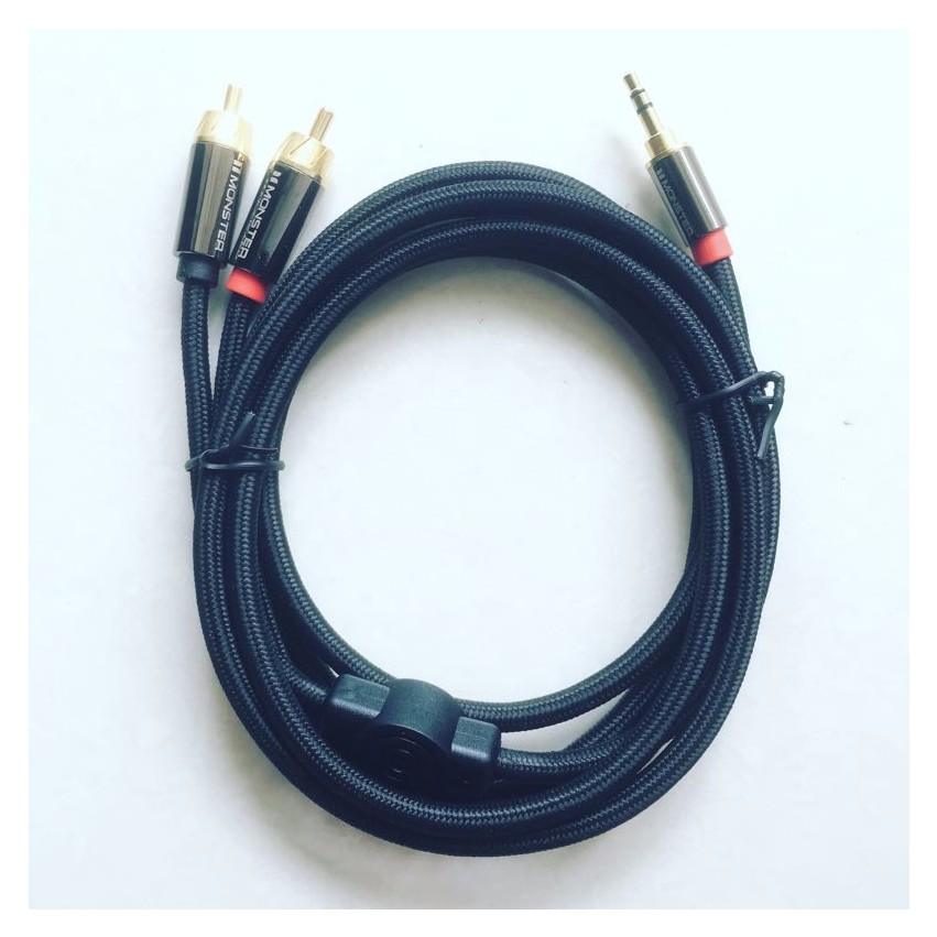 Dây 3.5 ra 2 bông sen dài 2m MONSTER cao cấp