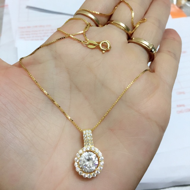 Dây chuyền bạc ý xi