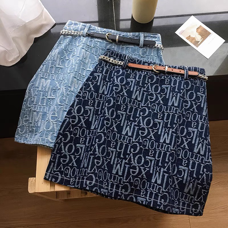 Chân váy bò QC loại 1