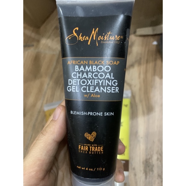 Sữa rửa mặt Shea moisture 113g